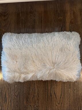 Plush Cream Bath Mat - Soft Shag Pile